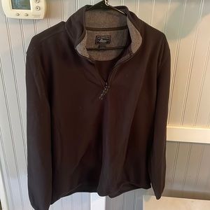 Bass & Co. Black Pullover Fleece